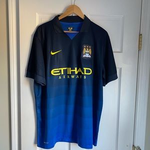 Manchester City Away Jersey 2014/2015 Men’s XL